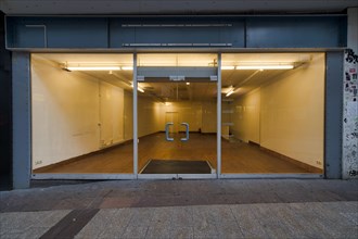 Vacant shop in the city centre