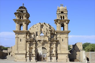 Ruins of the church Iglesia de San Jose de Nasca