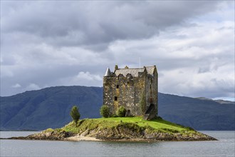 Castle Stalker in Loch Laich