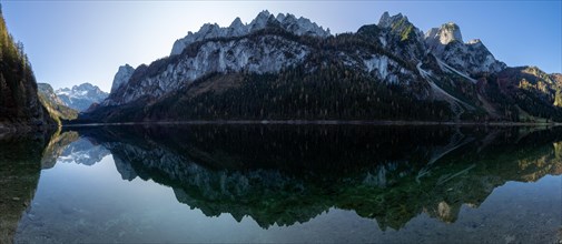 Reflection of the Gosaukamm and Dachstein in the Gosausee