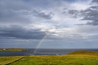 Rainbow at Tiumpan Head