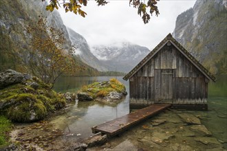Boathouse on the Obersee