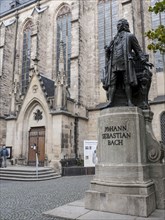 Bach Monument in front of the Thomaskirche