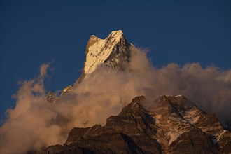 Machapuchare in the evening light