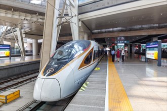 Train Fuxing High Speed Train High Speed Train HGV Beijing Beijing South Railway Station