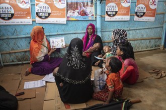 Consultation hours for Rohingya woman on breastfeeding and infant nutrition
