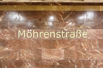 Mohrenstrasse Berlin metro Station Name Metro metro Station Station U Bahn