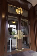 Interior entrance door to the Nietzsche Archive
