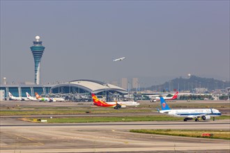 Aircraft at Guangzhou Baiyun