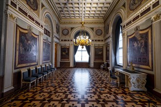Room with paintings in the Munich Residence