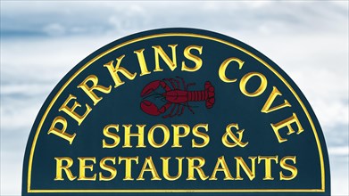 Sign Perkins Cove