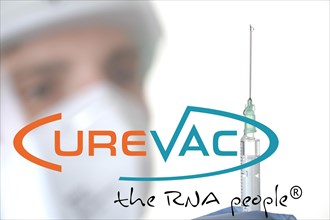 Symbol image Corona vaccine of the company CUREVAC