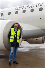 Dominik Wiehage COO Chief Operating Officer of Time Freight German Airways at Cologne Bonn Airport