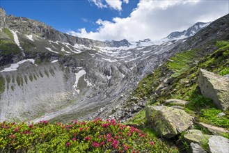 Moraine landscape