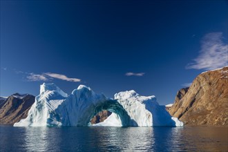 Iceberg in Fjord