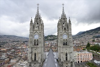 View from the roof of the Basilica of National Vows