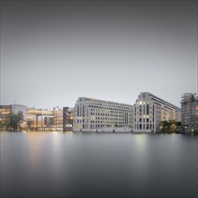The Curvry Campus on the Spree in Berlin Kreuzberg