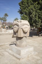 The Hathor head