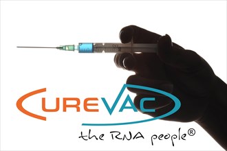 Symbol image Corona vaccine of the company CUREVAC