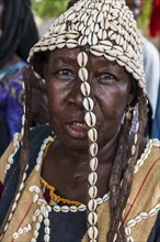 Woman at a Voodoo ceremony in Dogondoutchi
