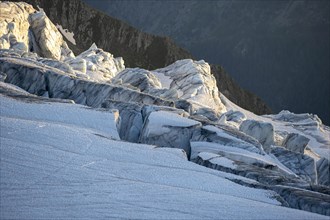 Crevasses at the Glacier du Tour