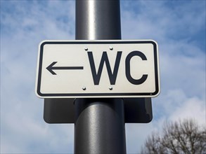 WC sign