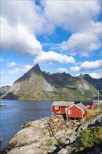 Rorbuer fishing cabins from Hamnoy
