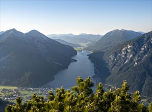 View from the Baerenkopf to the Achensee