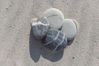 Stones in the sand