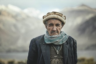Portrait of a village chief