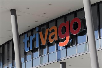 Trivago lettering at the company headquarters