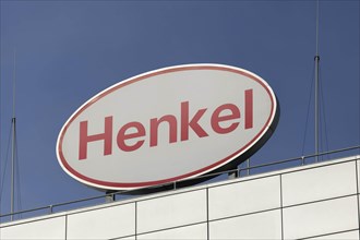 Henkel logo at headquarters