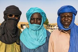 Tuaregs at the animal market