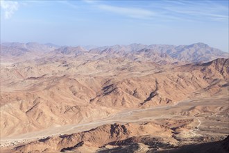 View from the top of Mount Sinai in Egypt