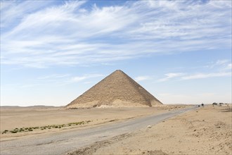 The red pyramid at Dahshur