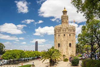 The Torre del Oro what translates to Tower of Gold