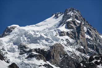 High alpine mountain landscape