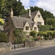 Typical stone house of the Cotswolds