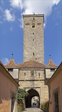Castle tower and castle gate