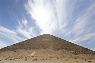 The red pyramid at Dahshur