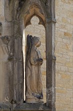Figure on the outer wall