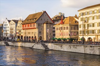 Guild houses on the Limmatquai