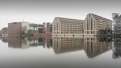 The Curvry Campus on the Spree in Berlin Kreuzberg