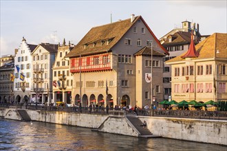 Guild houses on the Limmatquai