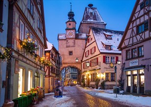 Roedergasse with Markusturm and Roederbogen