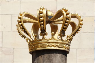 Prussian royal crown at the German Gate