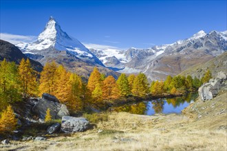 Matterhorn and Lake Grindji