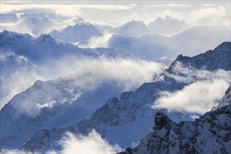 View Titlis on the Alps of Grisons and Uri