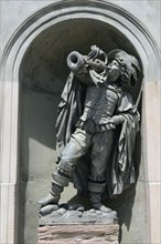 Figure Trumpeter von Saeckingen
