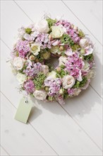 Flower wreath decoration